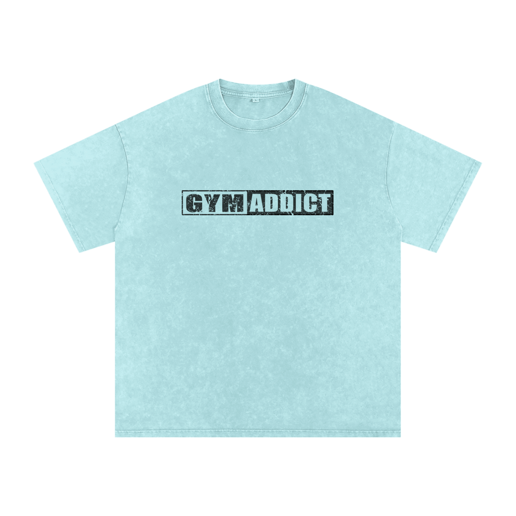 Acid Washed Oversized Cotton T-Shirt