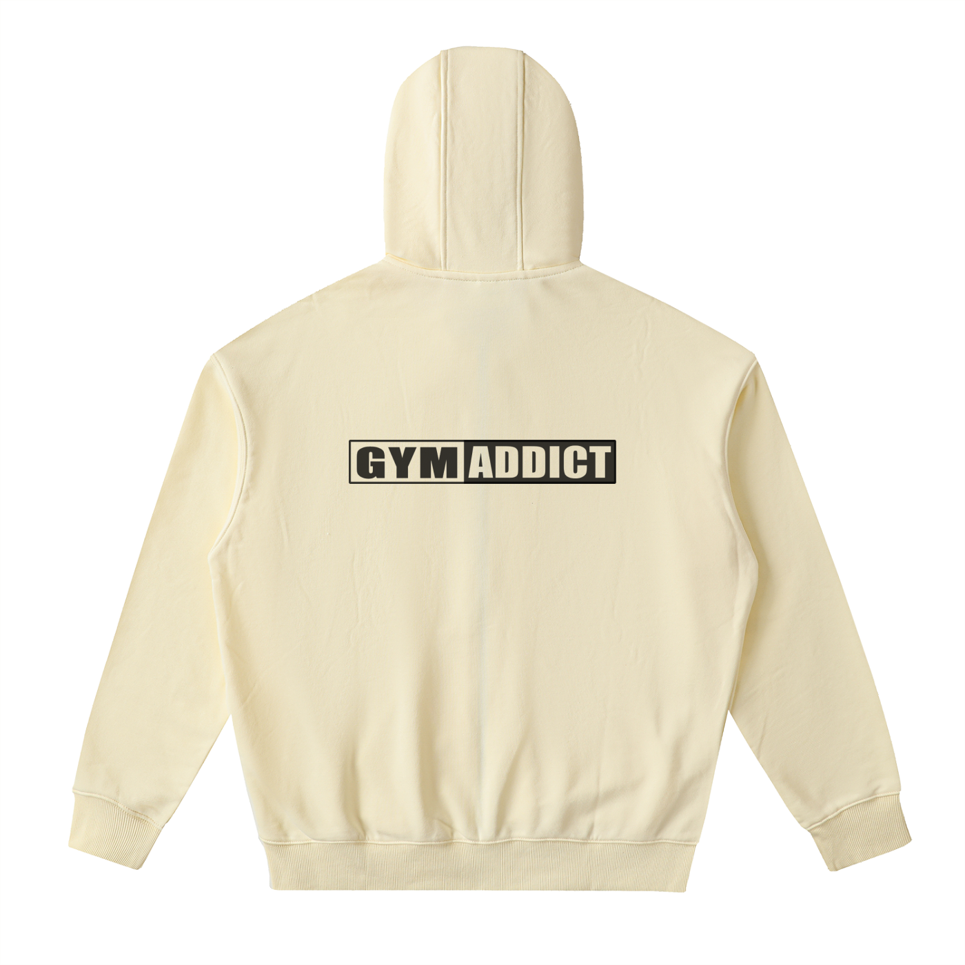 Drop-Shoulder Zip Up Hoodie