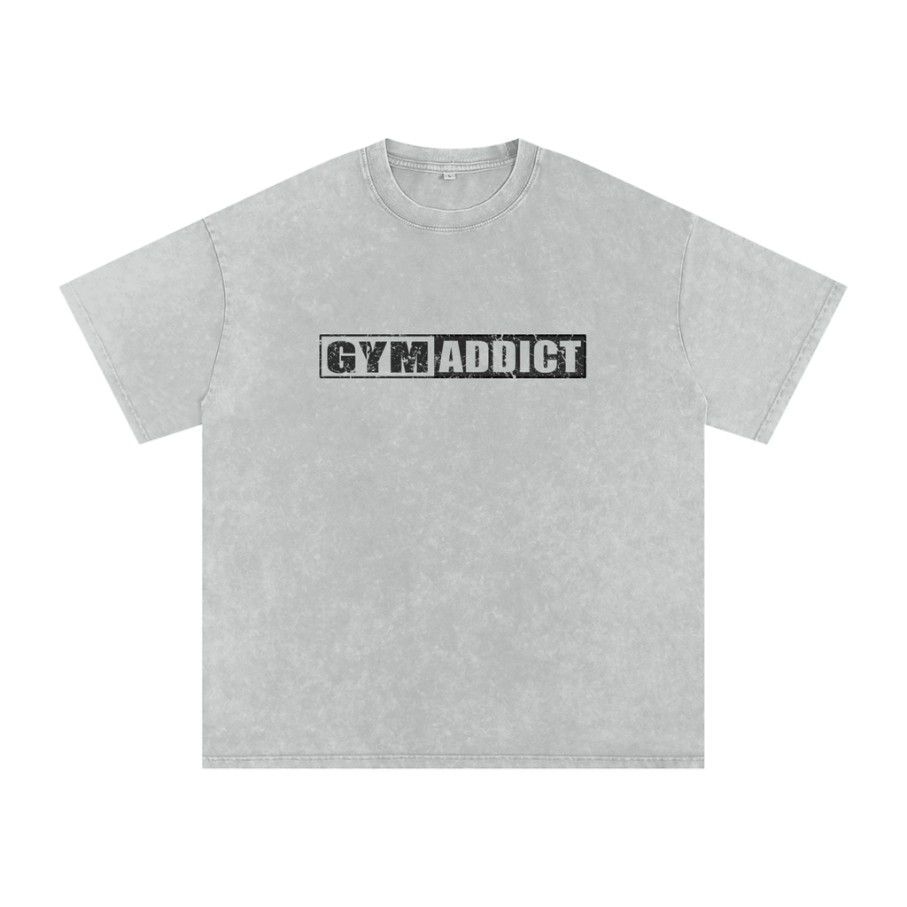 Acid Washed Oversized Cotton T-Shirt