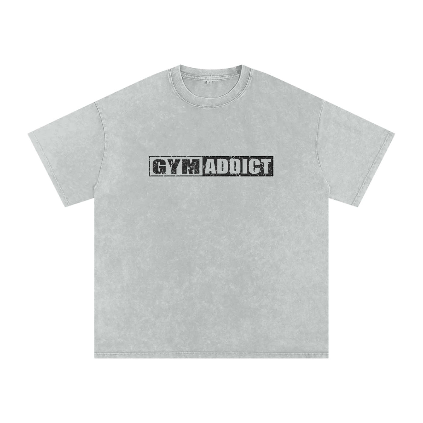 Acid Washed Oversized Cotton T-Shirt