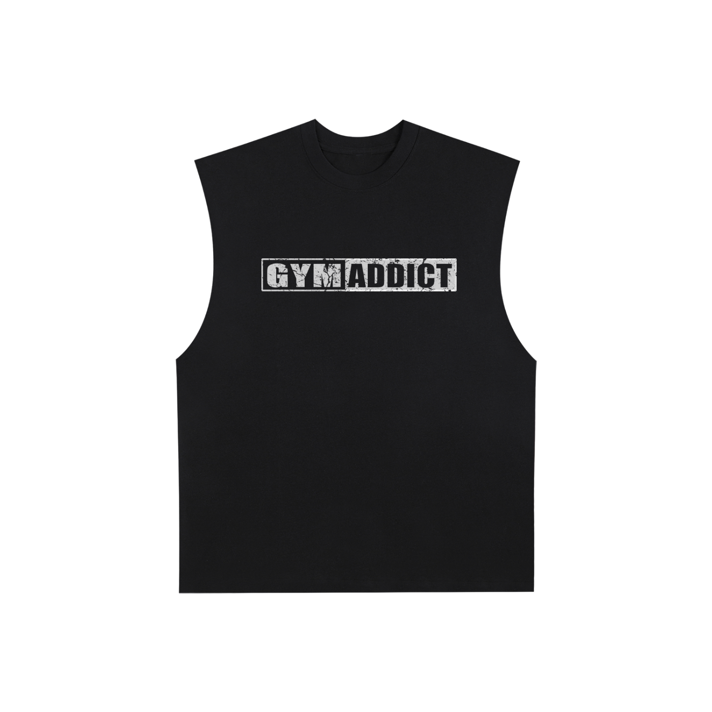 Raw Edge Cotton Tank Top