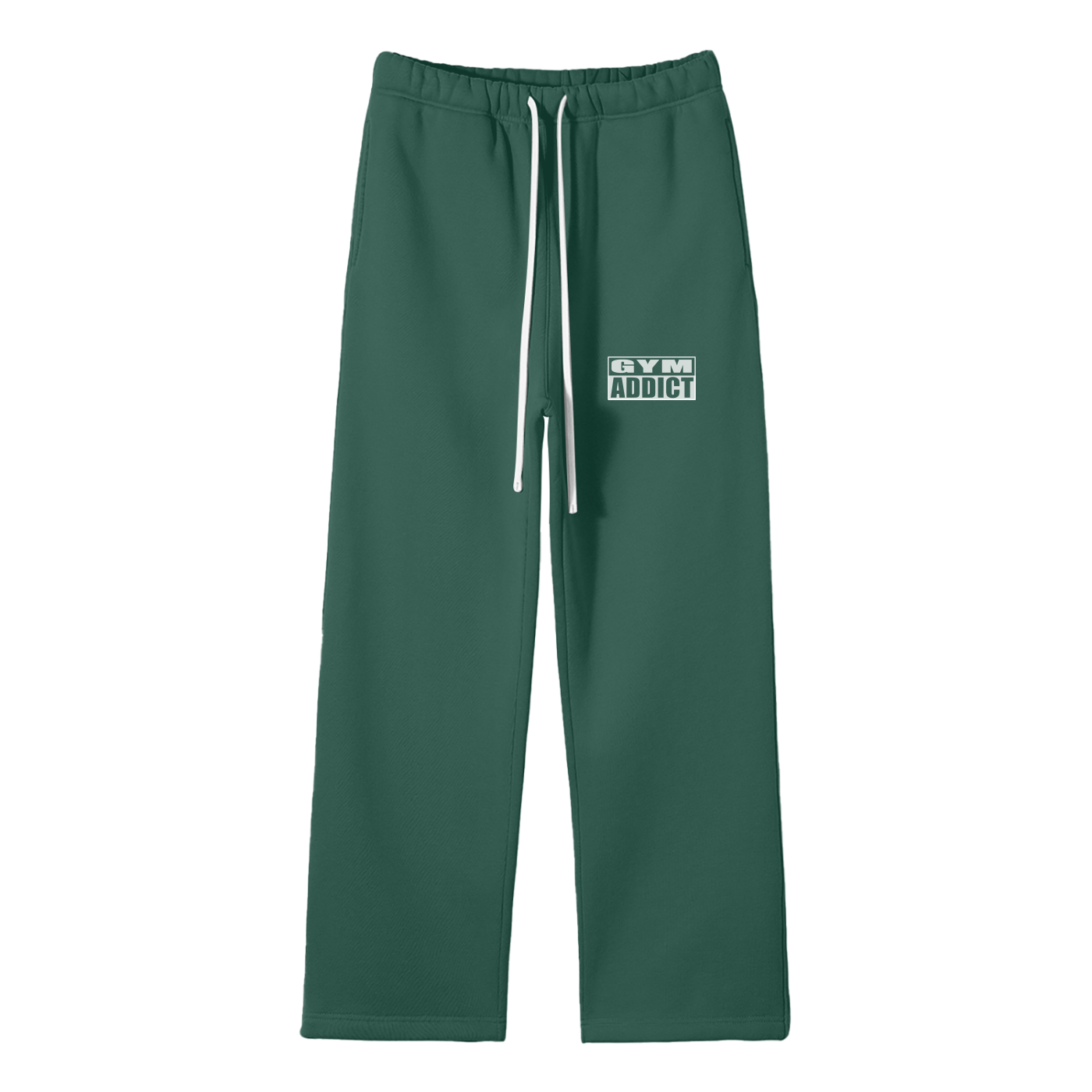 Unisex Fleece Straight Leg Pants