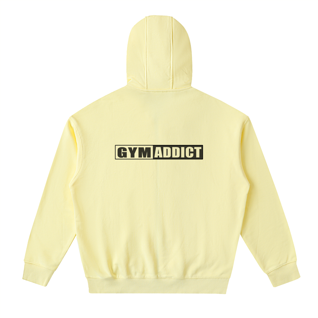 Drop-Shoulder Zip Up Hoodie