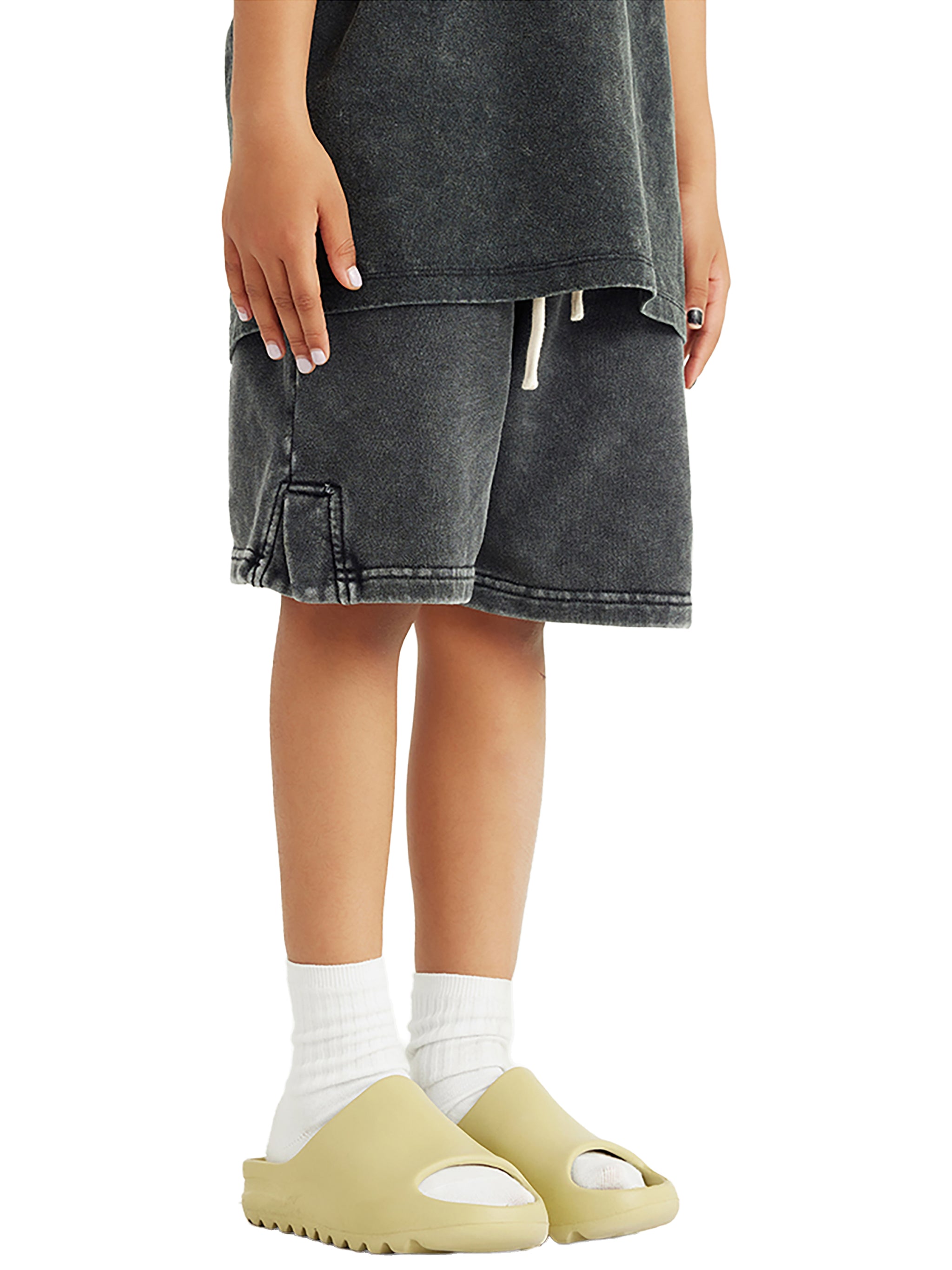 Acid Washed Kids' Shorts
