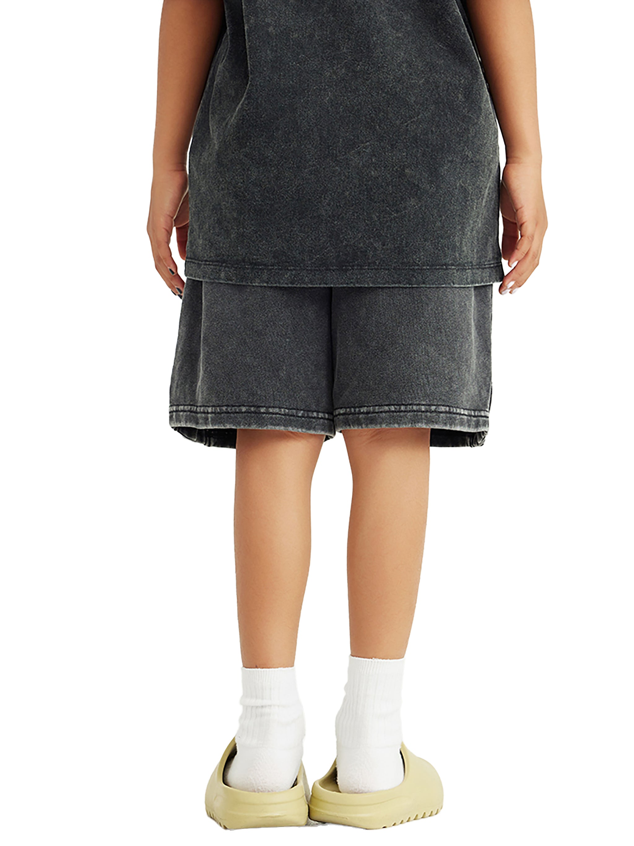 Acid Washed Kids' Shorts