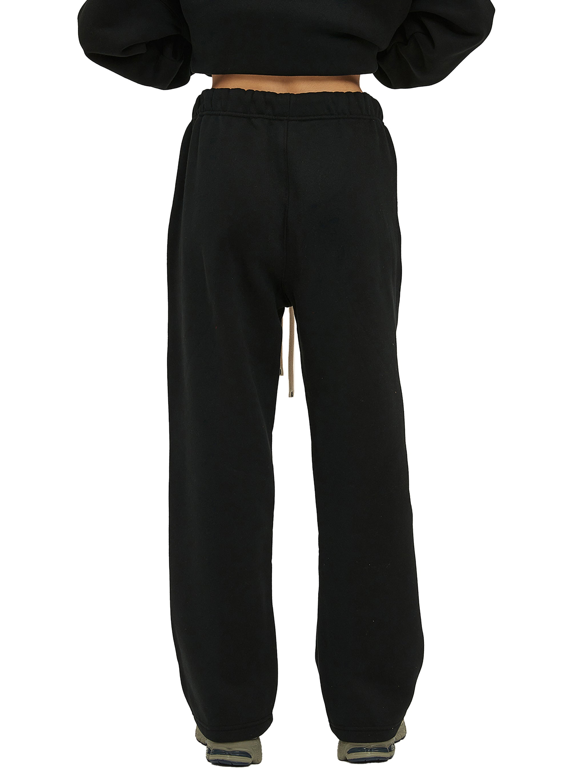 Unisex Fleece Straight Leg Pants